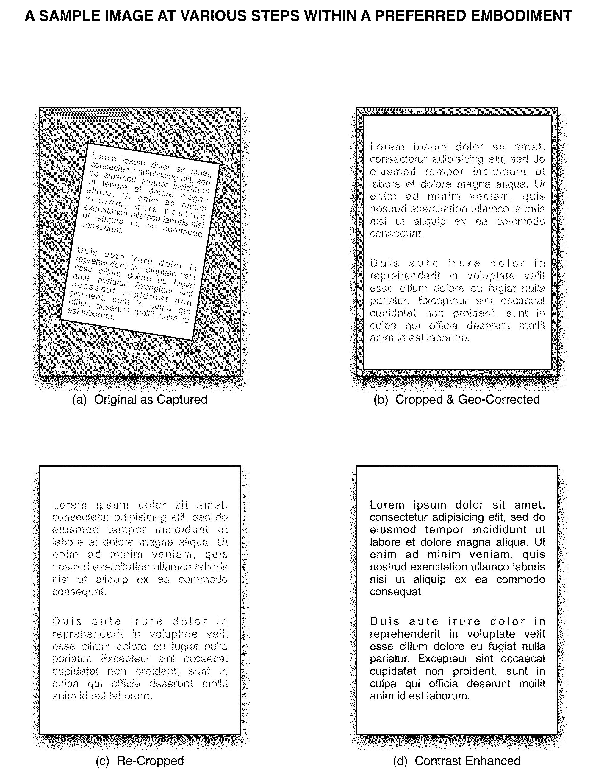 Method for capturing high-quality document images