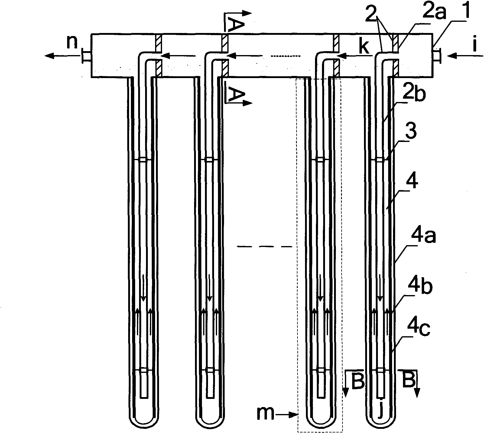 Solar directly-heated solution heat-collector and solution directly-heated heating method