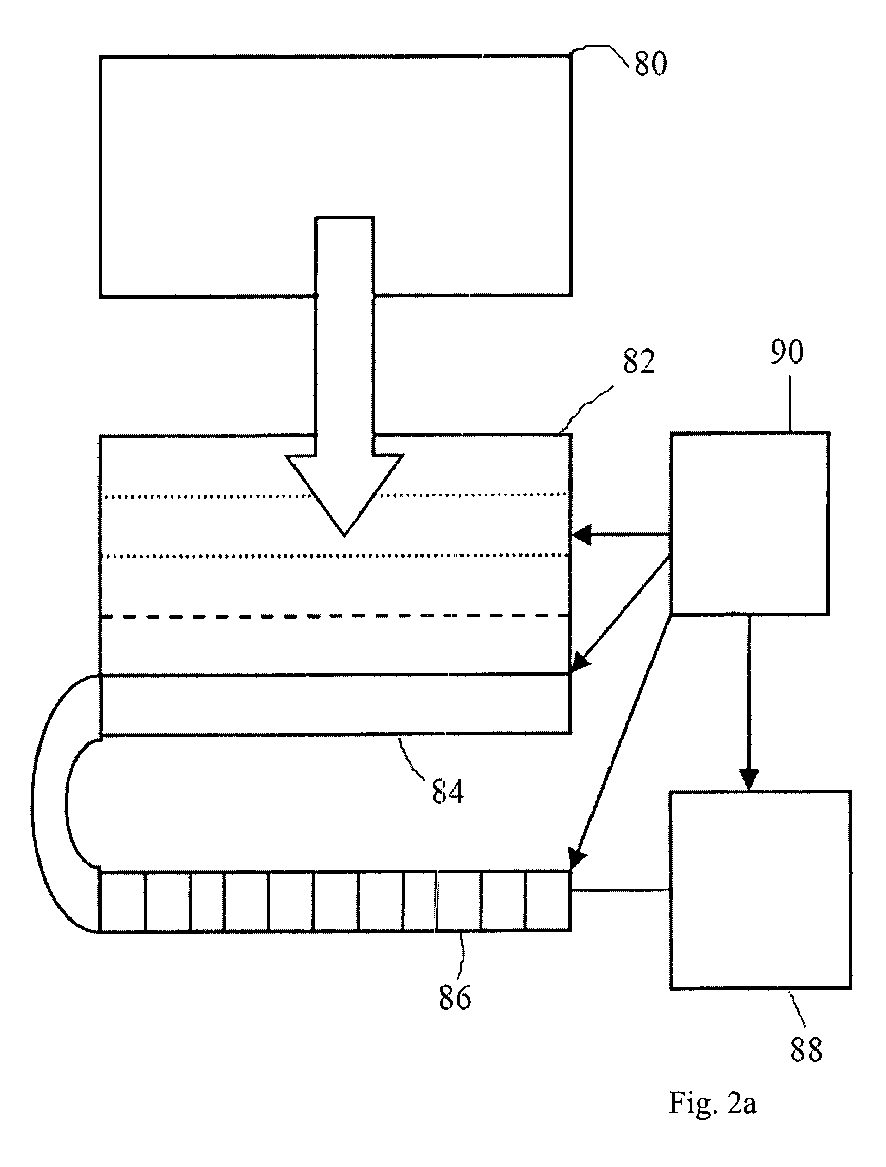 Semiconductor charge multiplication amplifier device and semiconductor image sensor provided with such an amplifier device
