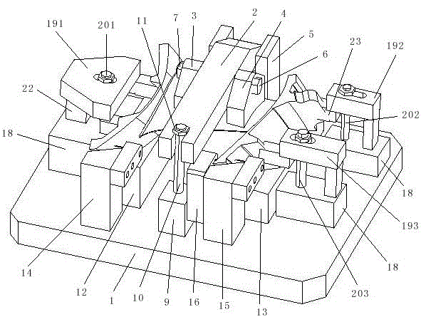 Fixtures for pitch machining of aerospace thin-walled blades