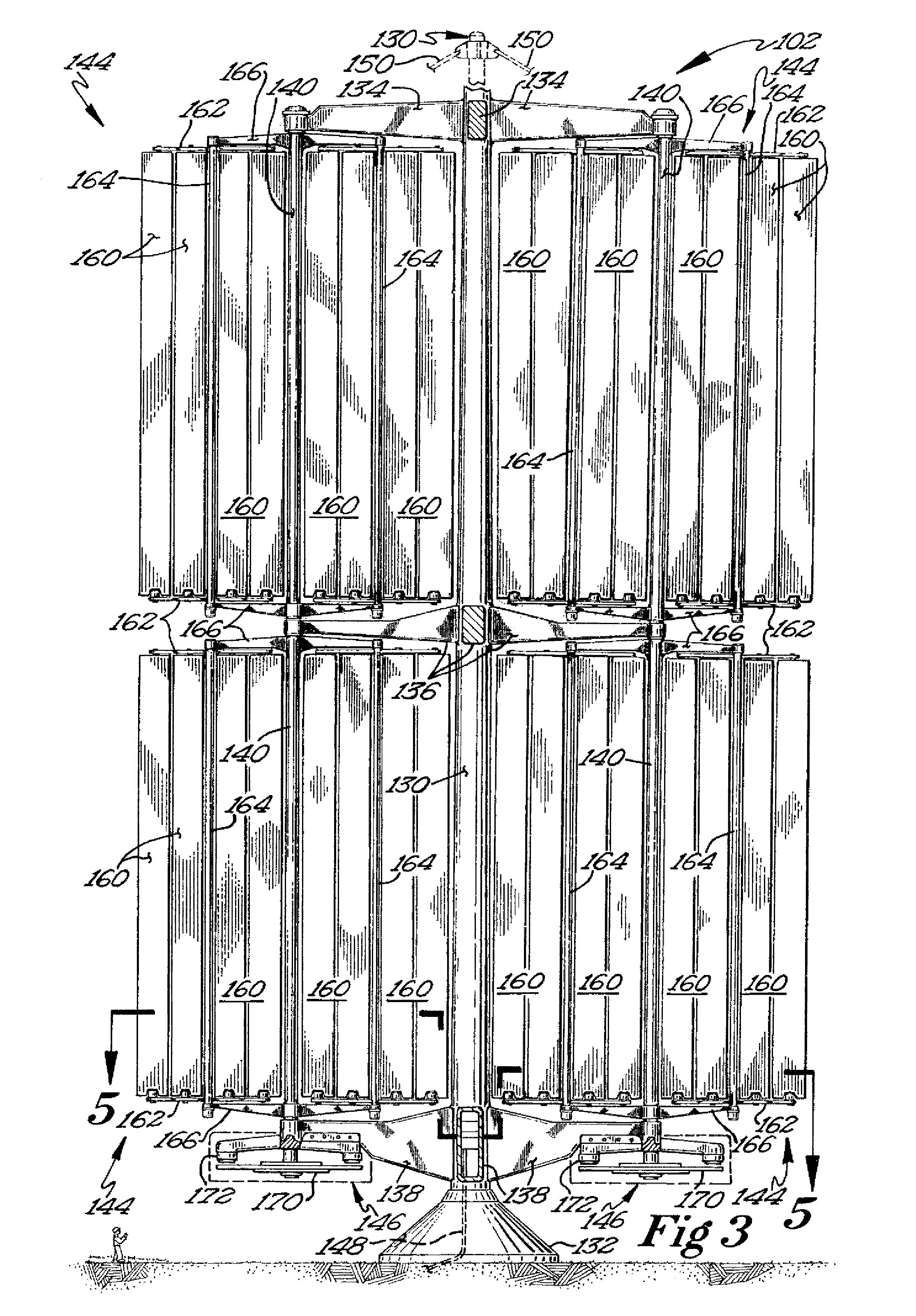 Vertical axis wind turbine