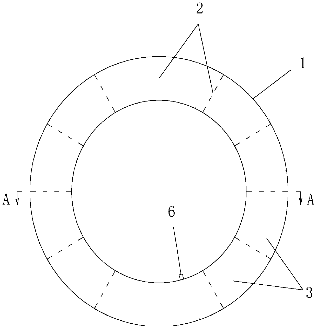 Run-flat inner tube of motor vehicle