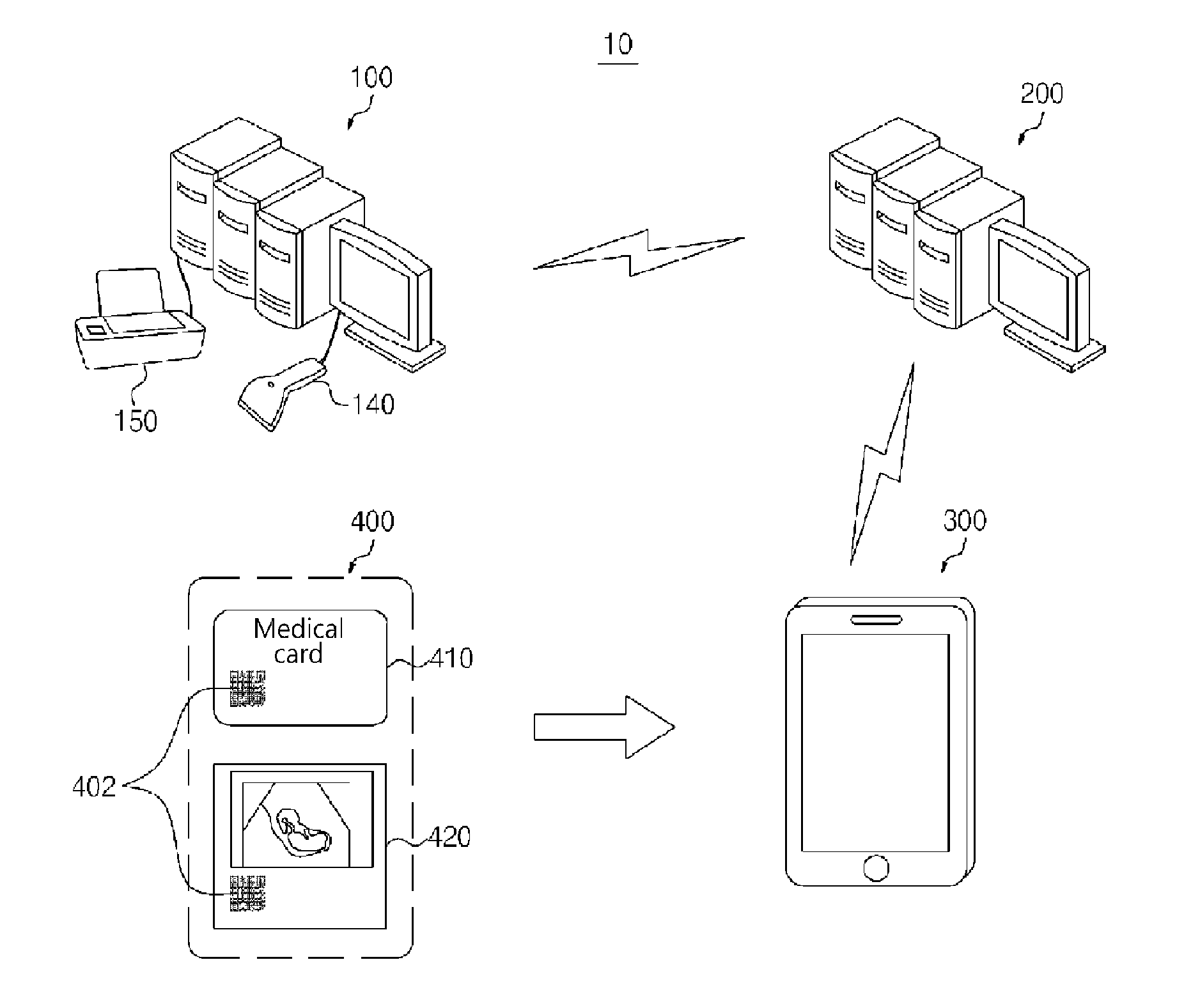 System for providing clinical information in real time, method for providing clinical information in real time, and storage medium on which a program performing same is recorded