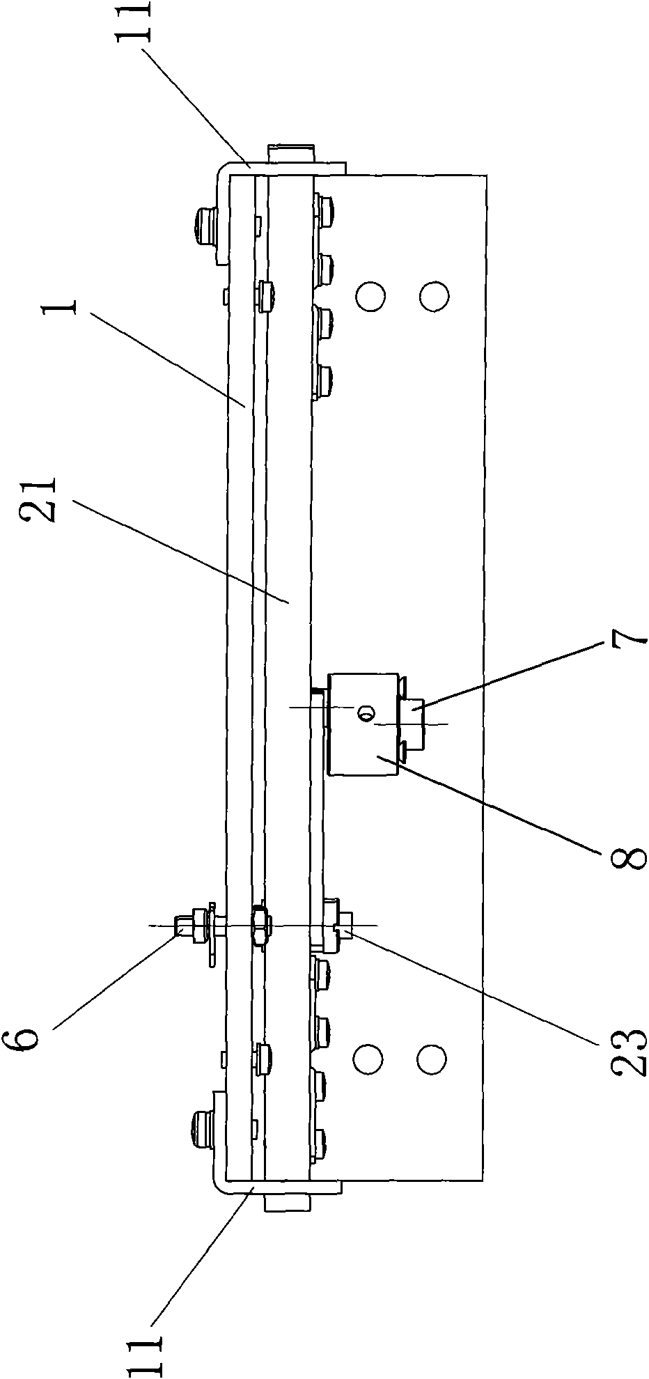 Installation debugging method of continuously variable slit mechanism