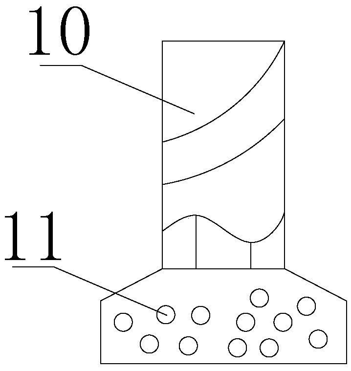 Centrifugal rotation type granulation drying device