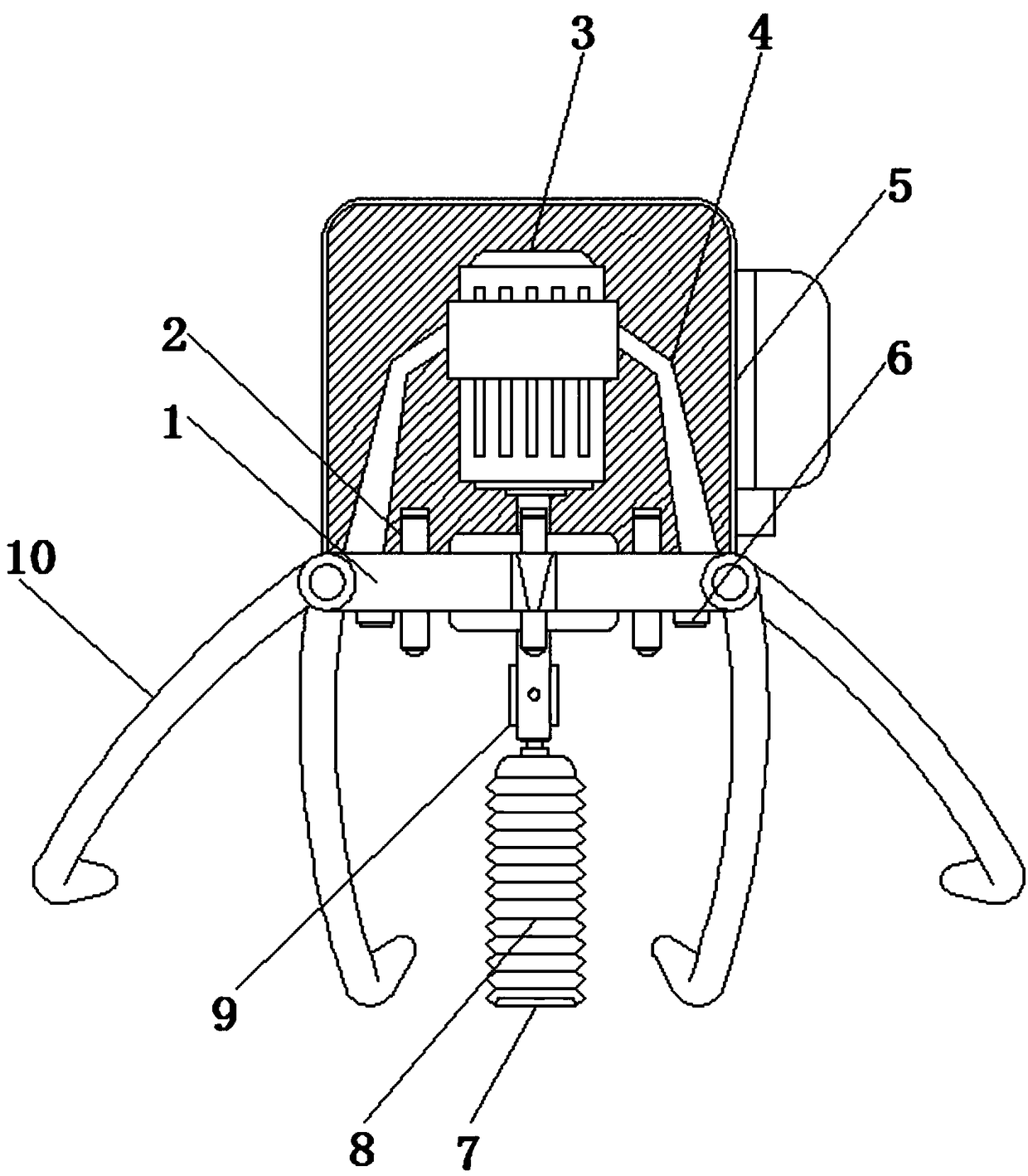 Improved curved surface positioning tapper