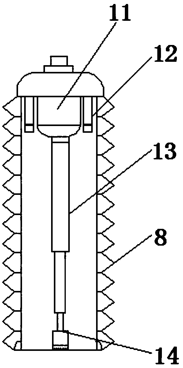 Improved curved surface positioning tapper