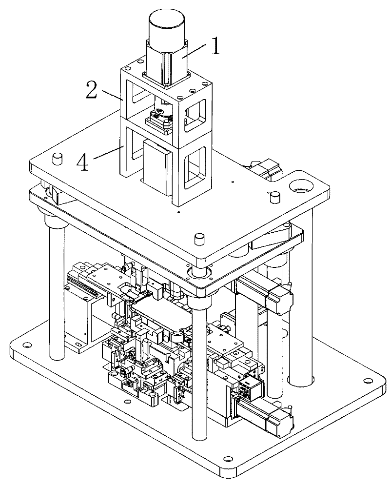 A servo pressing mechanism