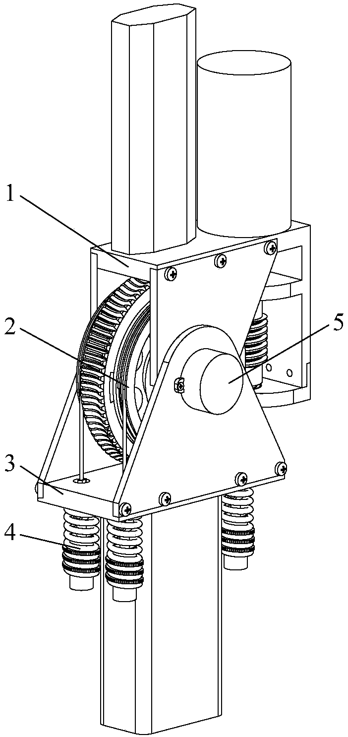 Compact variable-stiffness tandem elastic actuated joint
