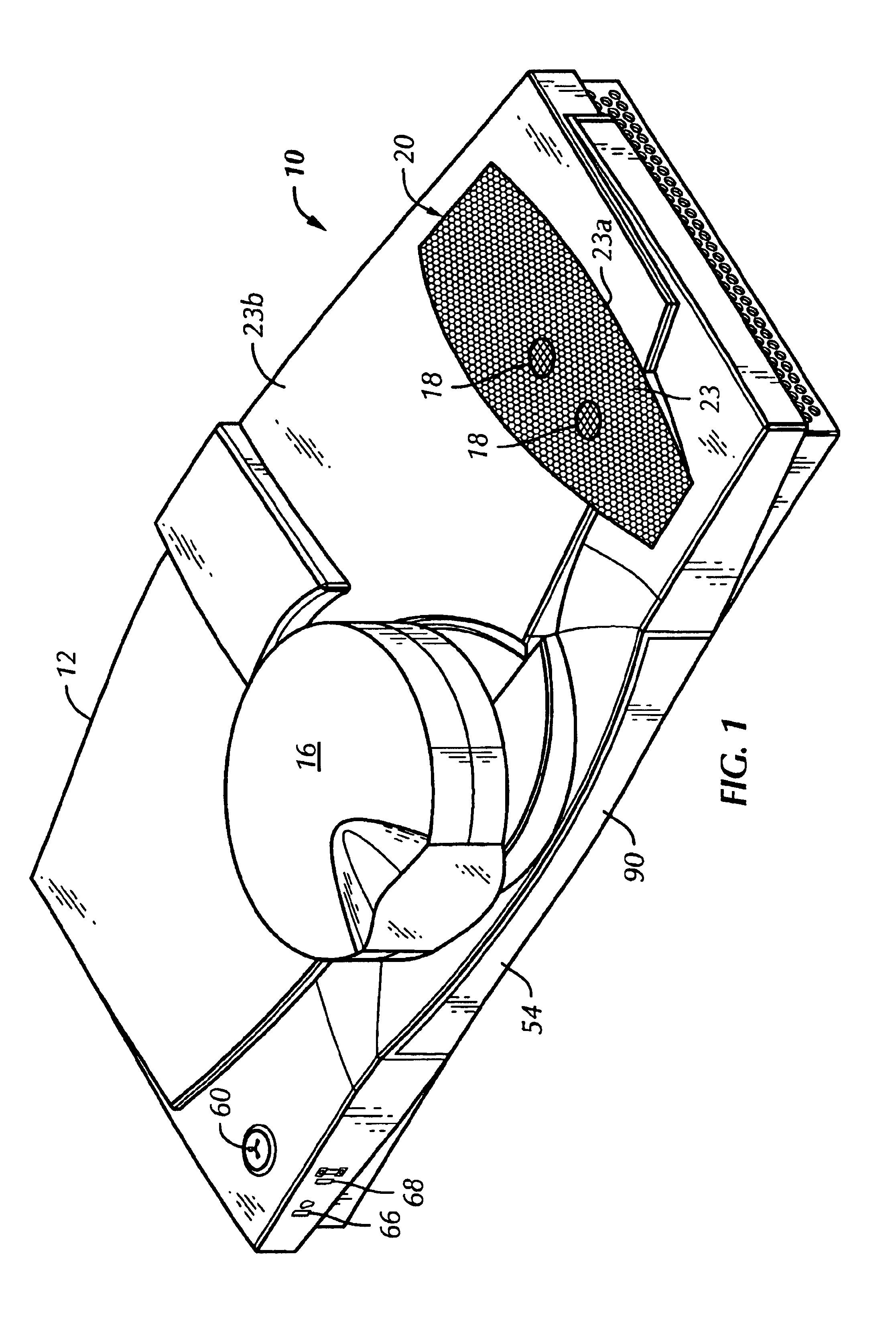 Integrated portable videoconferencing unit