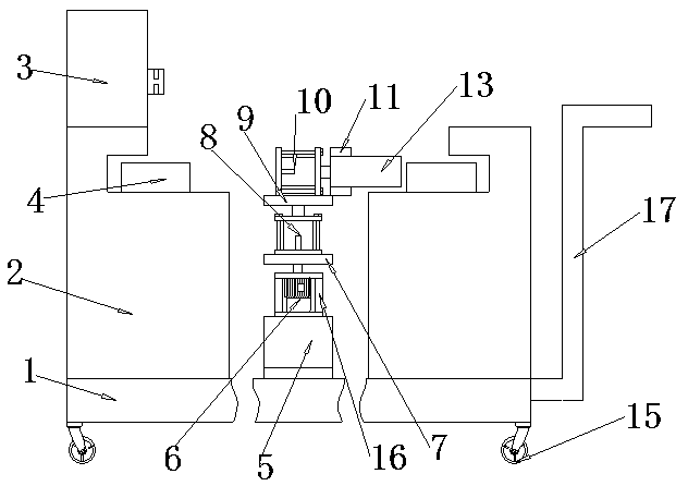 Wire cutting machine with automatic material box replacing function