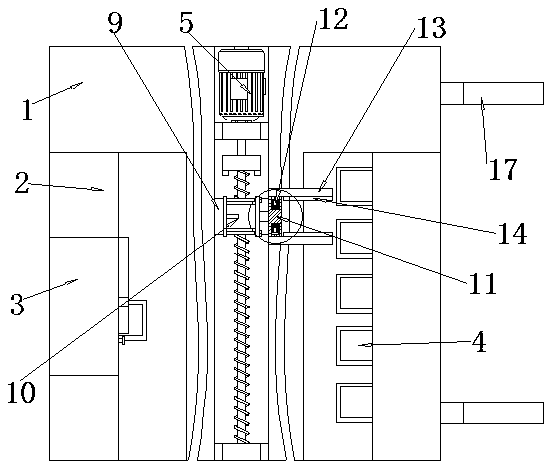 Wire cutting machine with automatic material box replacing function