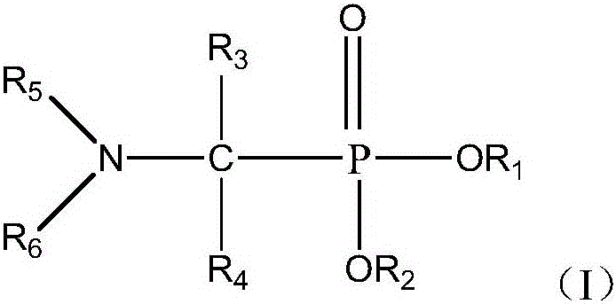 Purpose and method of amido-contained neutral phosphine extracting agent for extracting and separating zirconium and/or hafnium