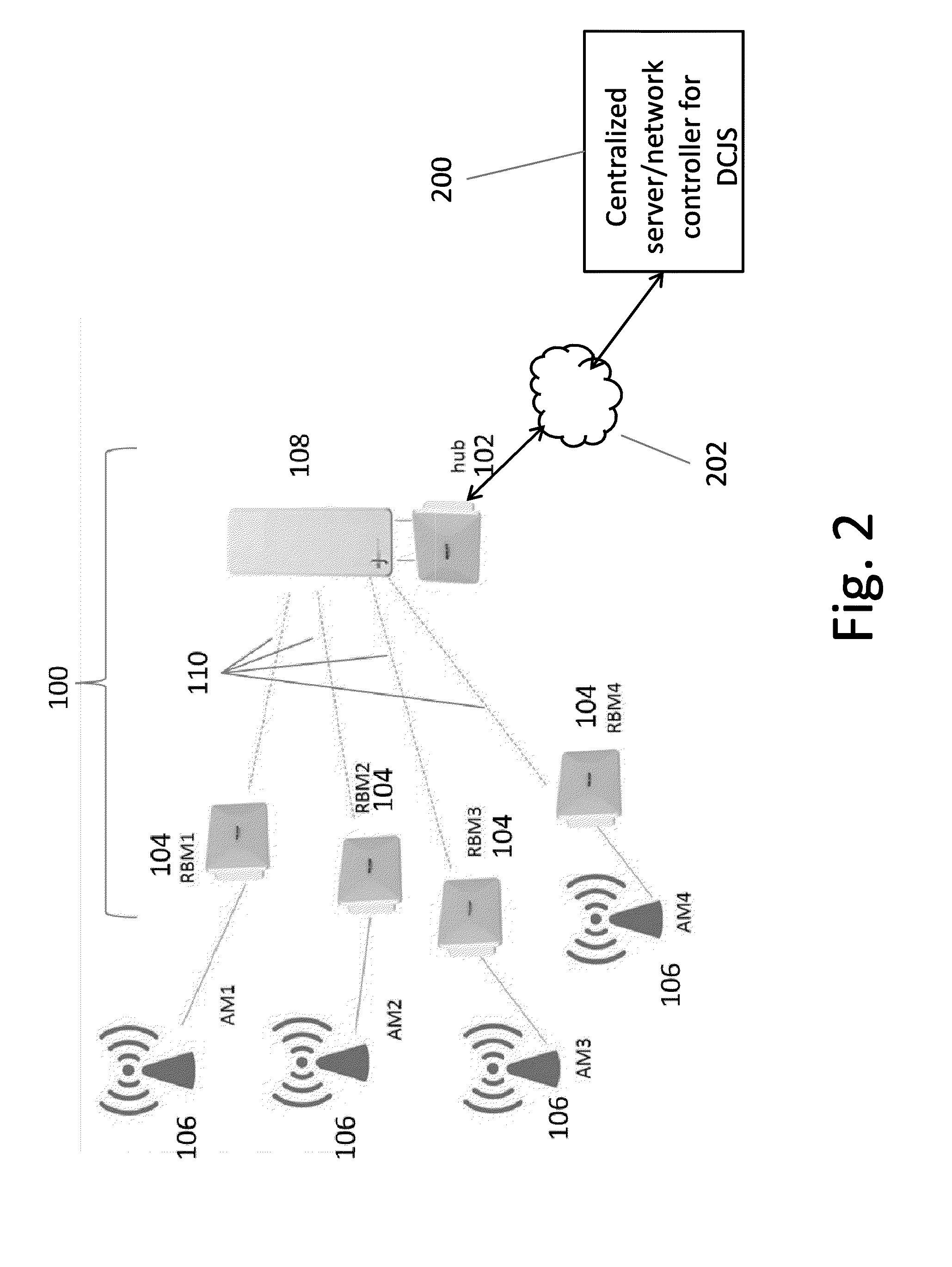 System and method for reception mode switching in dual-carrier wireless backhaul networks