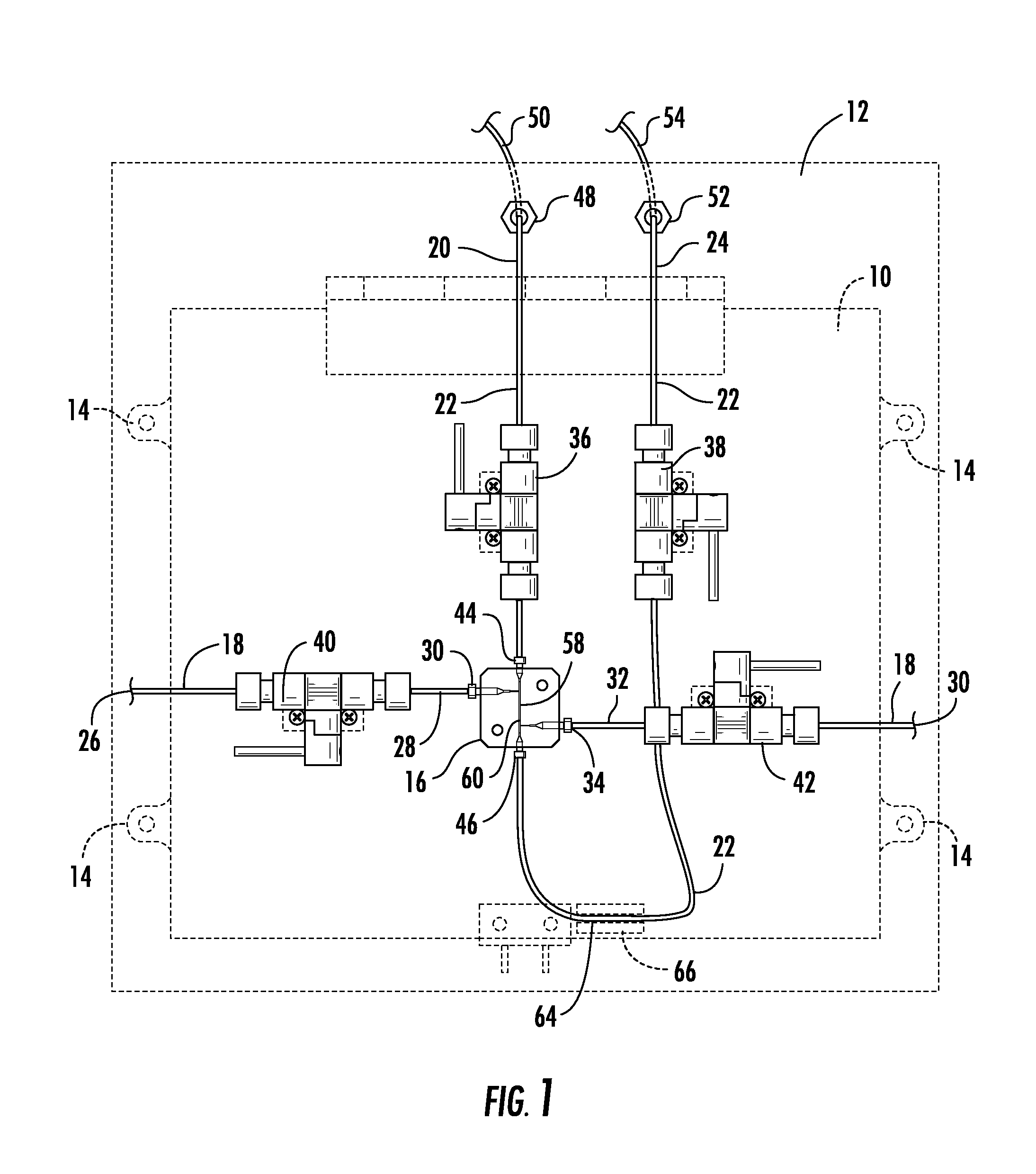 Multi-task immunoaffinity device secured to a peripheral box and integrated to a capillary electrophoresis apparatus