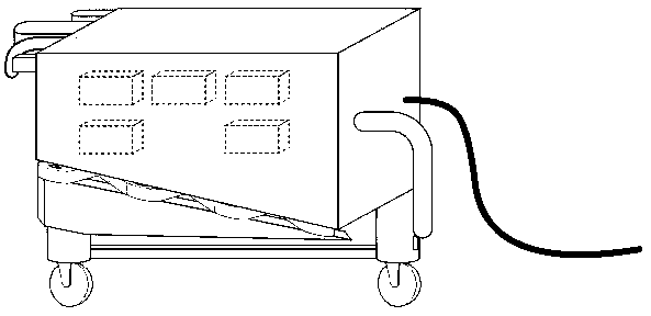 Toilet cleaning robot