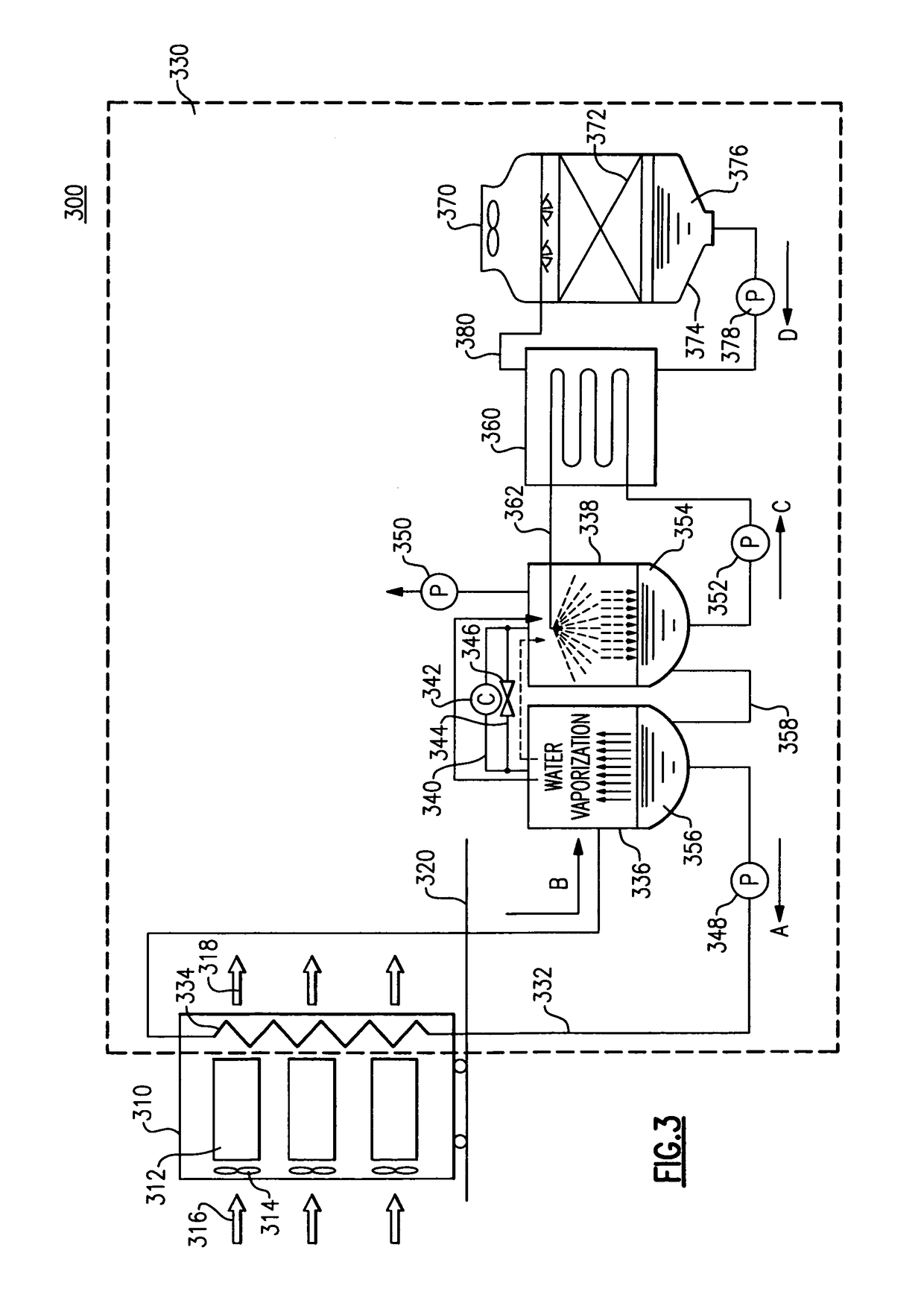Facilitating cooling of an electronics rack employing water vapor compression system