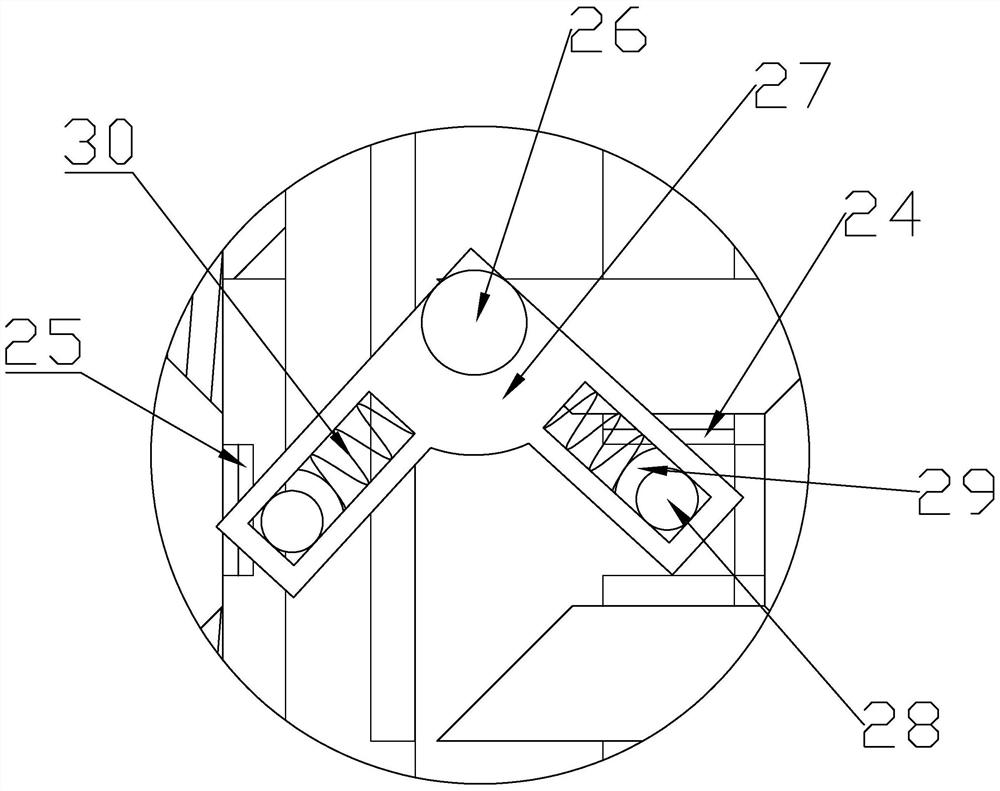 Roadblock telescopic pile capable of automatically removing moisture