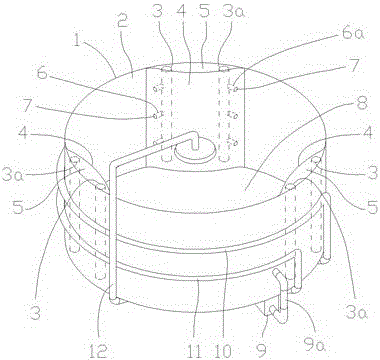 Efficient vegetable basin