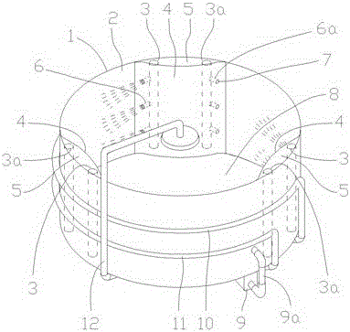 Efficient vegetable basin