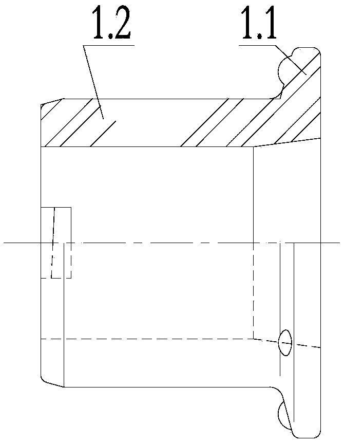 Short tail rivet pulling fastening suite, disassembly and assembly tool and using method of disassembly and assembly tool