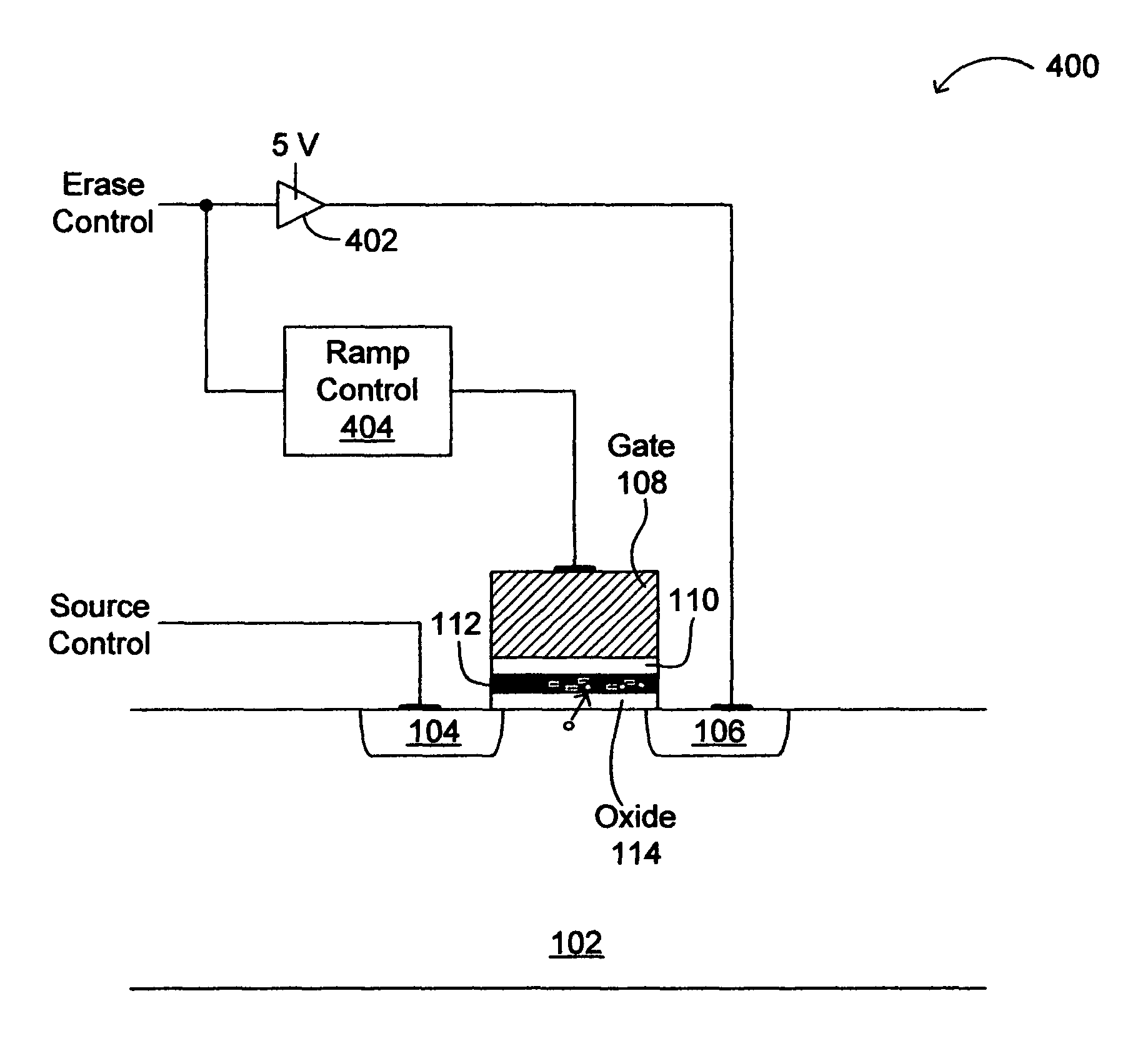 Low voltage non-volatile memory with charge trapping layer