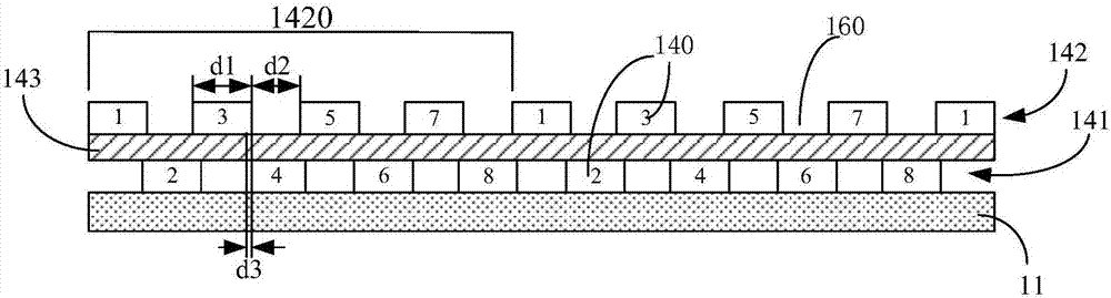 Liquid crystal parallax barrier and stereo display device and correction method thereof