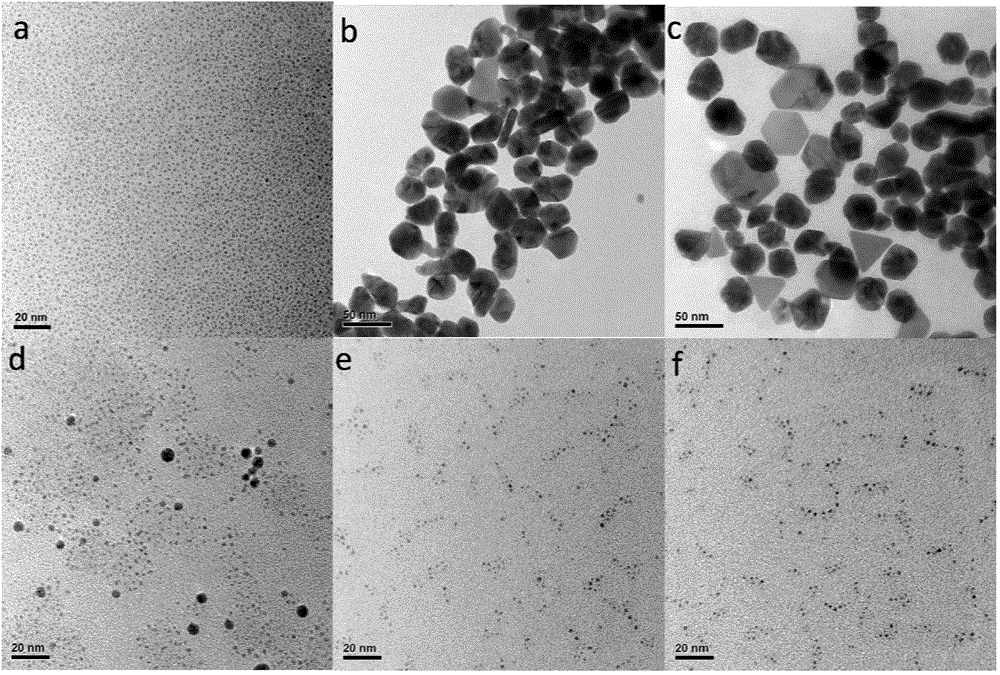 Preparation method and application of carbon dot/gold composite nanoparticles