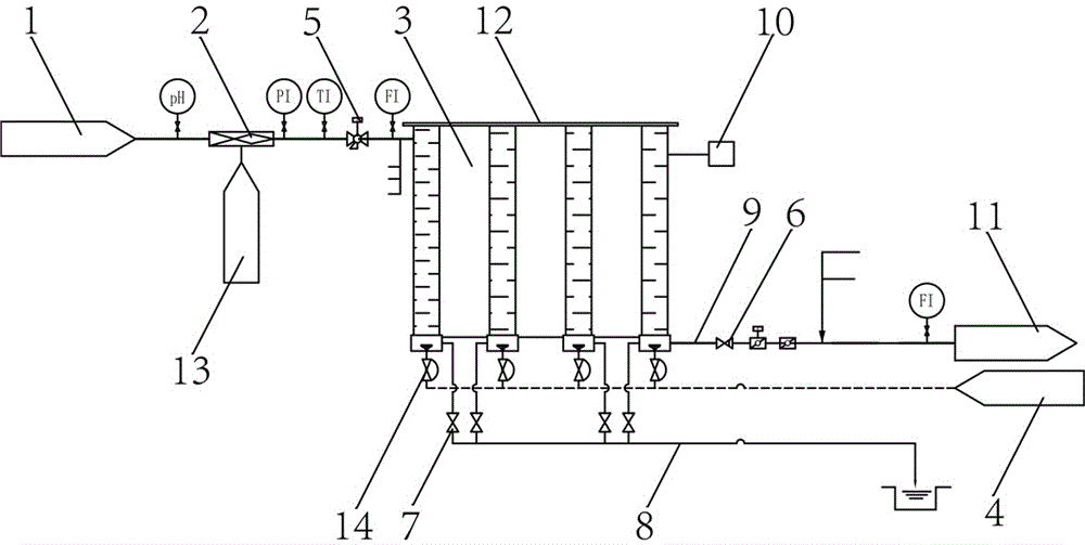 Equipment and method for online propagating and expand-culturing active floras in sewage treatment system