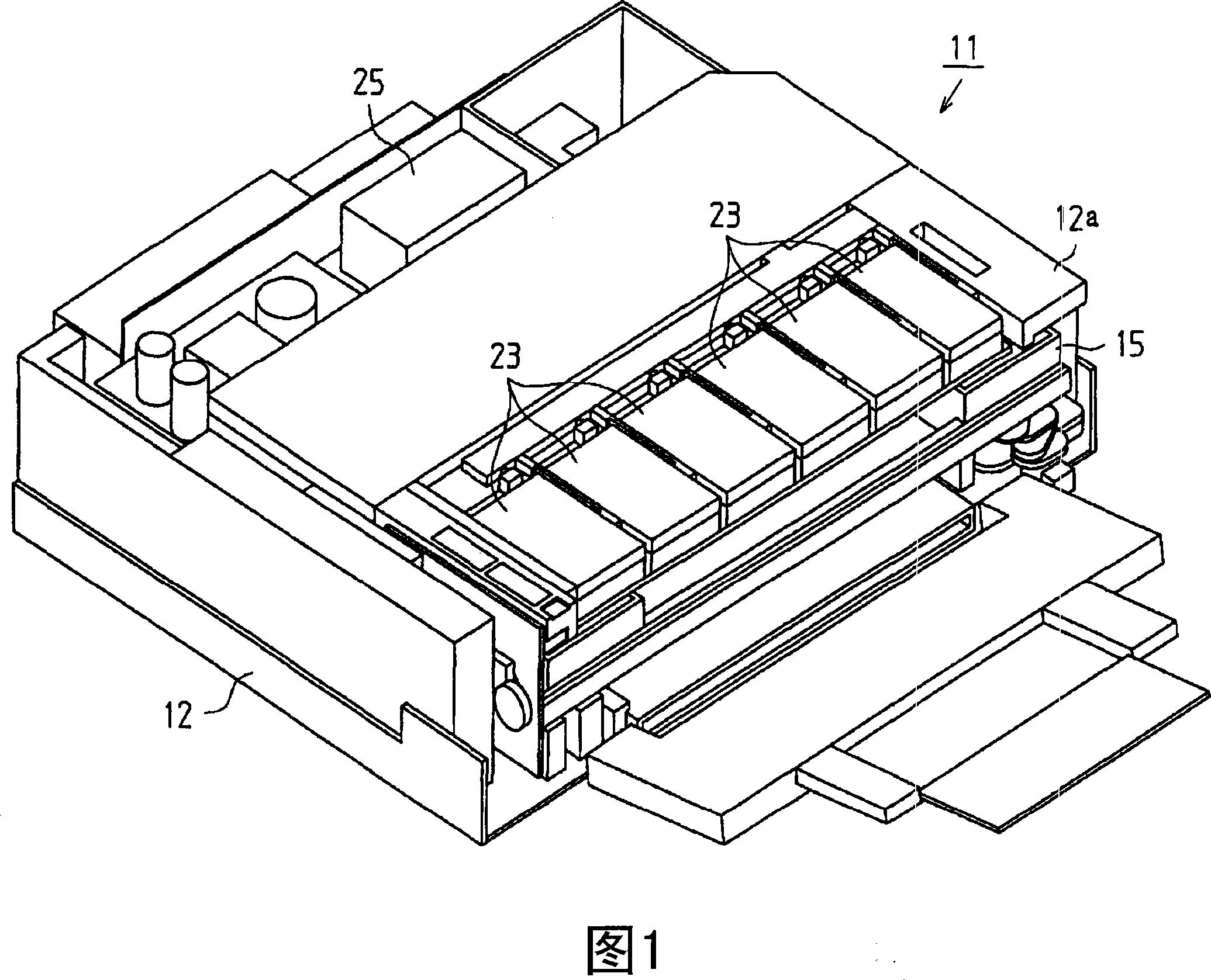 Seal structure body and sealing method of liquid leading-out portion, fluid vessel, re-filling fluid vessel and re-filling method thereof