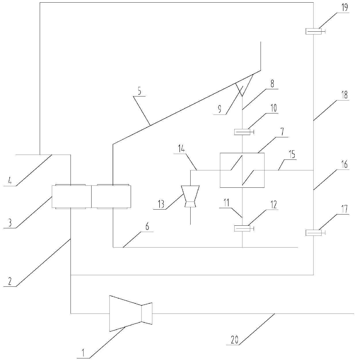 Device capable of enhancing heat transfer and preventing blocking for air preheater