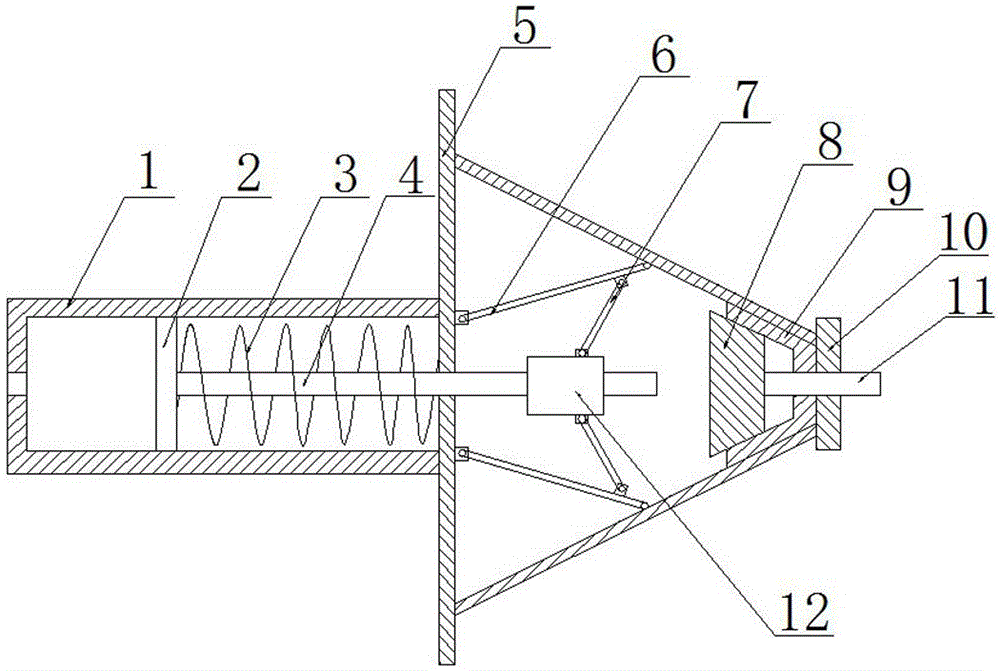 Cone-shaped tube machining and locating device