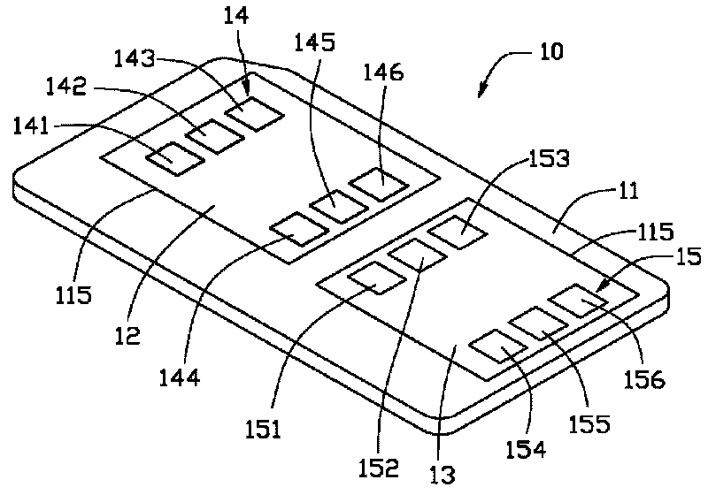 User identification card and connector thereof as well as portable communication device provided with connector