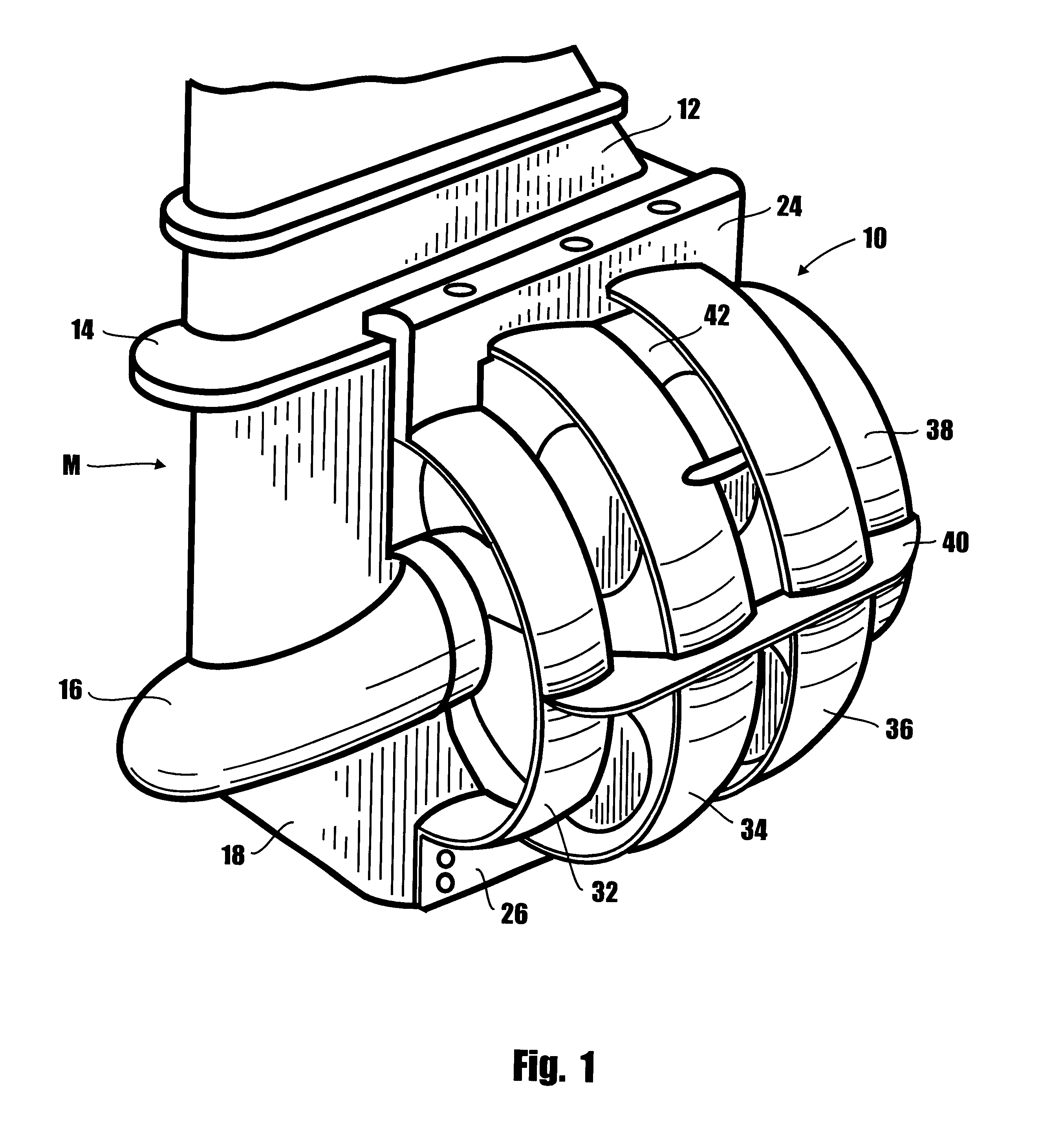 Thrust enhancing propeller guard assembly