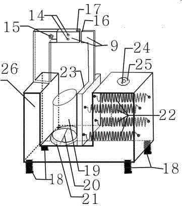 Device and method for measuring ground stress by using core of oil well