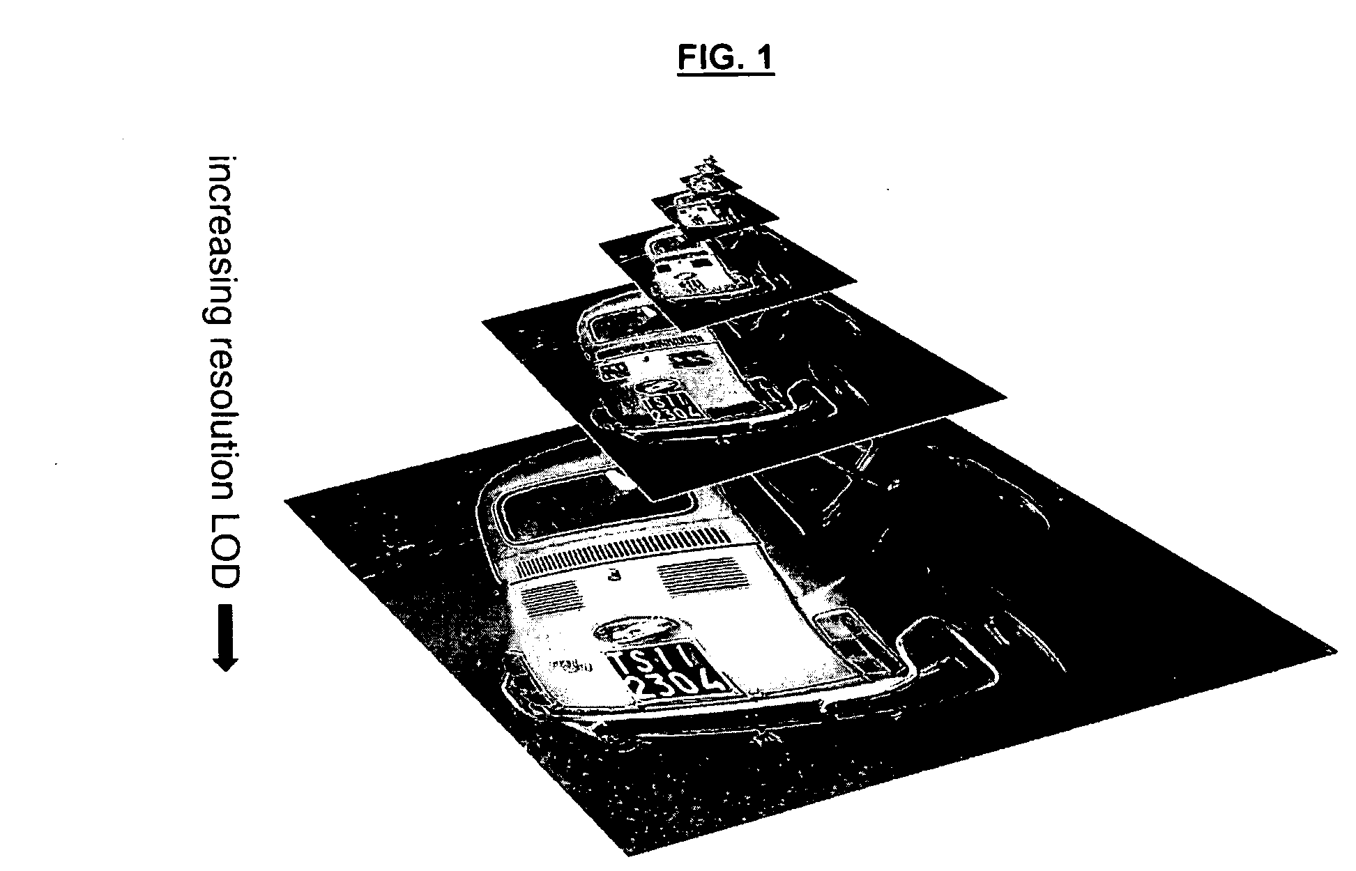 System and method for exact rendering in a zooming user interface