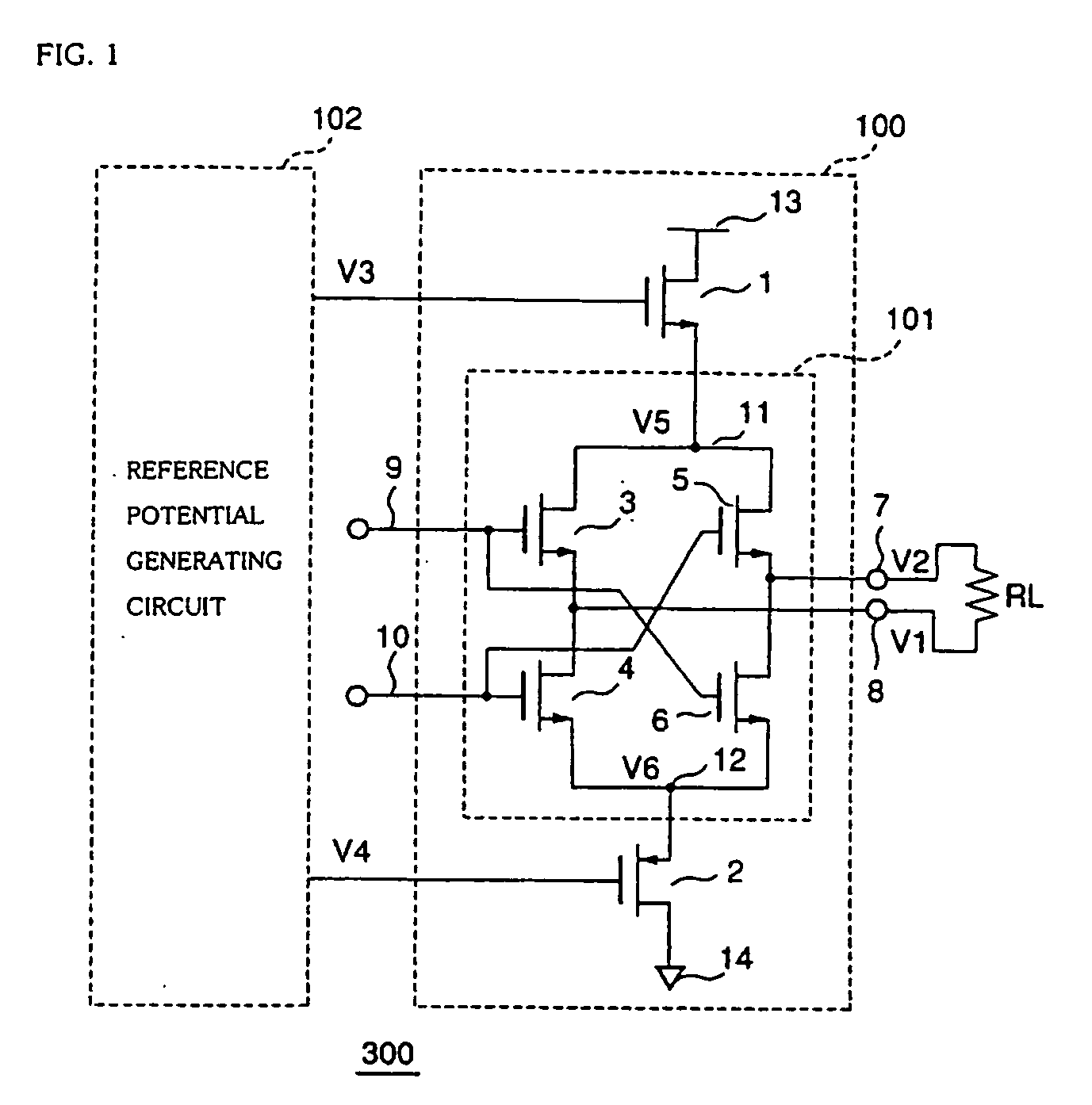 Differential Drive Circuit and Electronic Apparatus Incorporating the Same