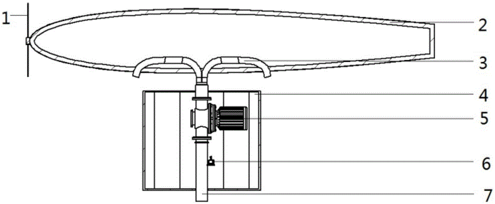 Water surface grazing ultralow altitude aircraft