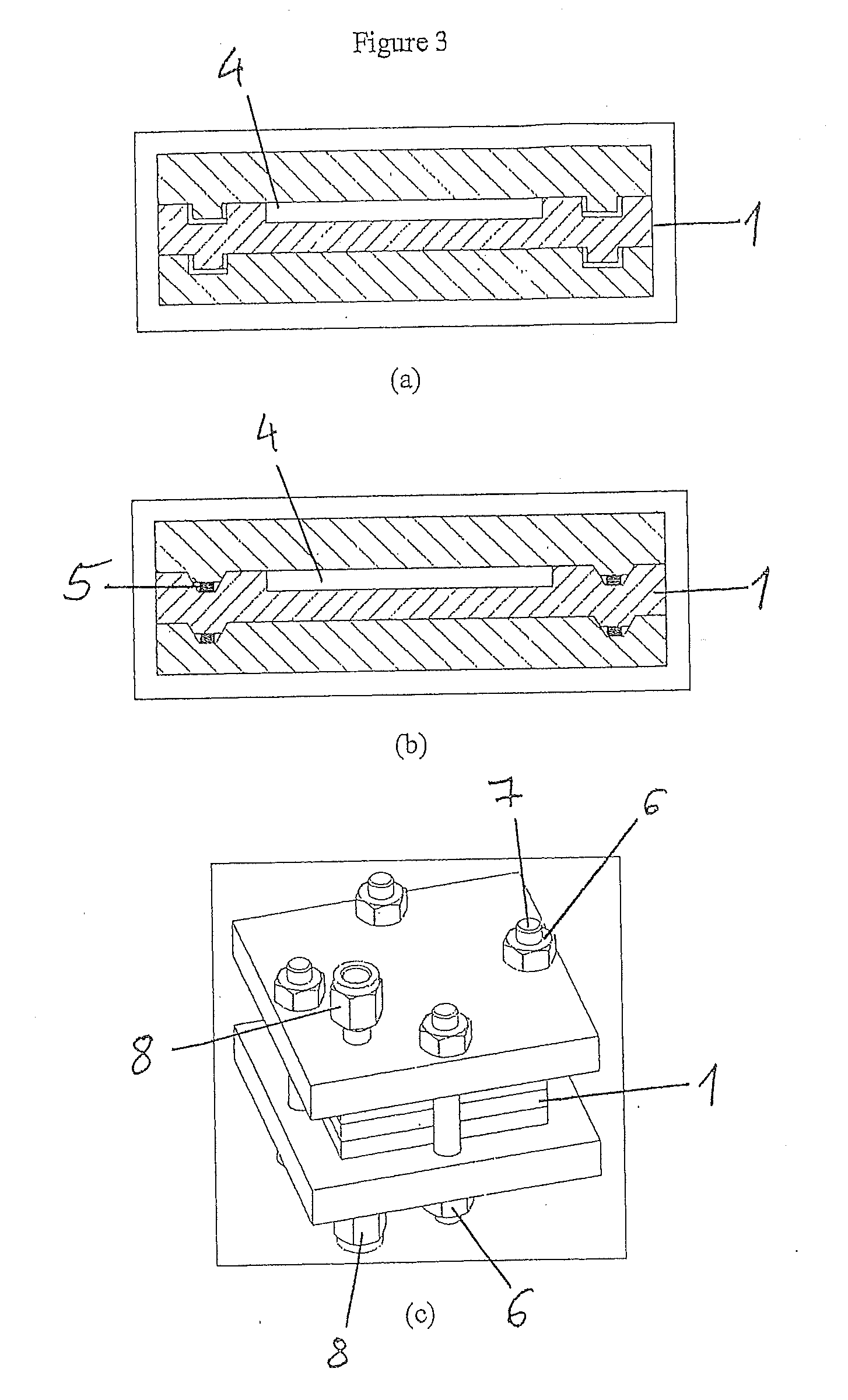 Chemical reactor with nanometric superstructure