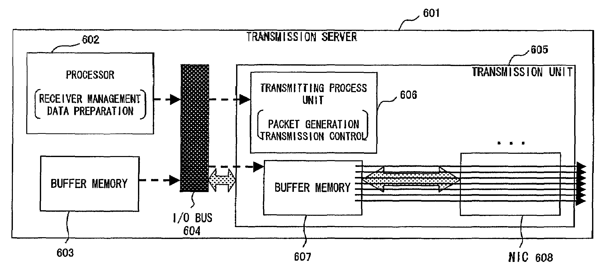 Broadcasting communications system