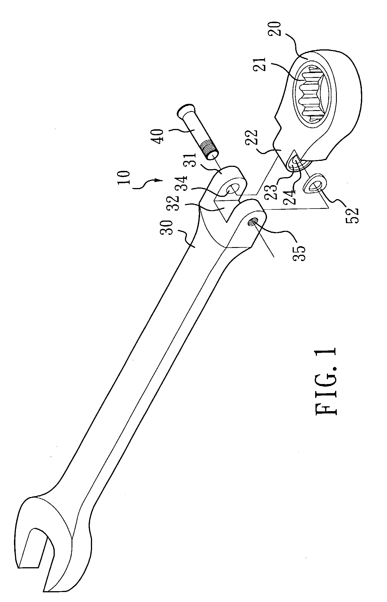 Articulated wrench