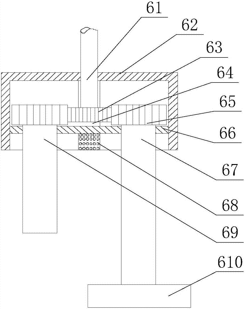 Vamp flattening structure used in shoemaking process