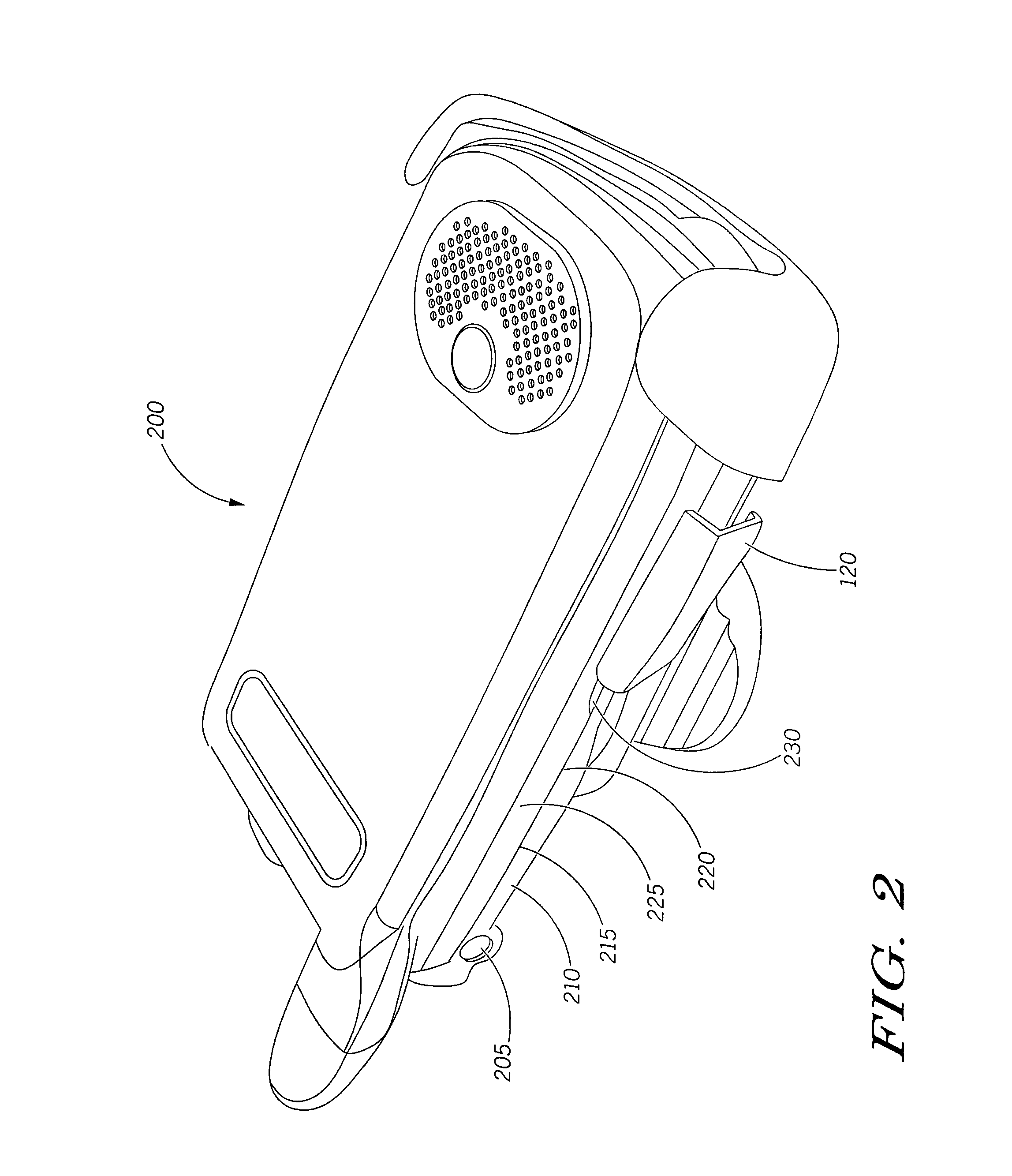 Mobile electronic device carrier allowing selective opening of the electronic device