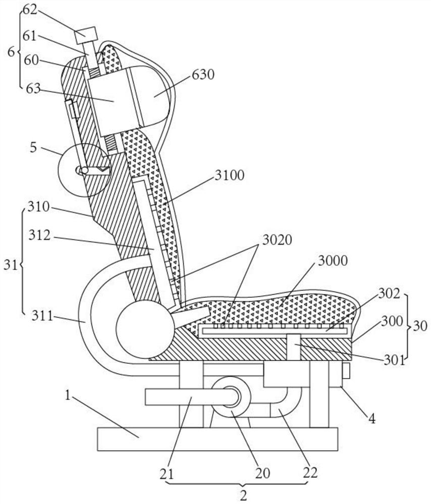 A kind of multifunctional car seat and car