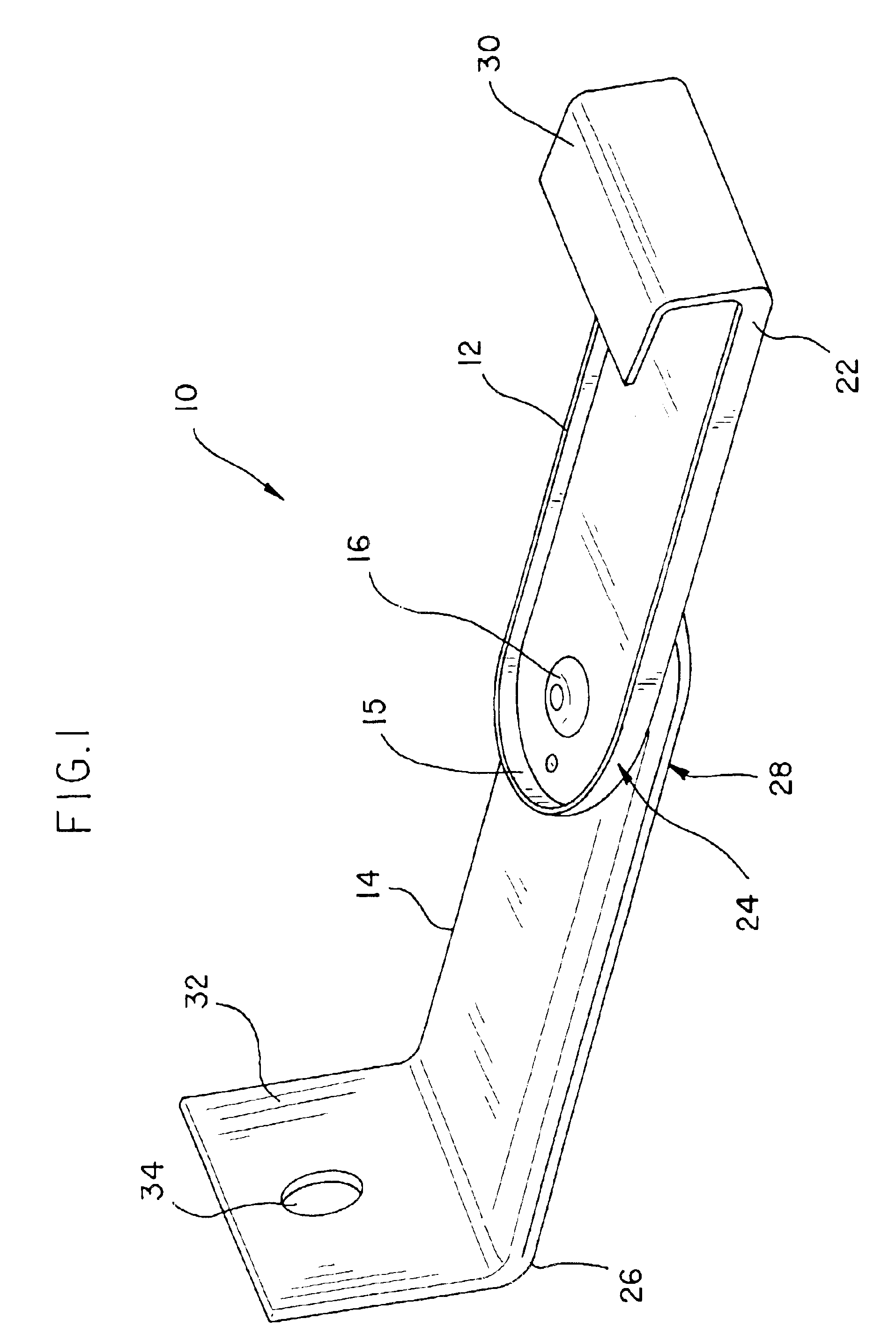 Swivelling gutter support and installation method