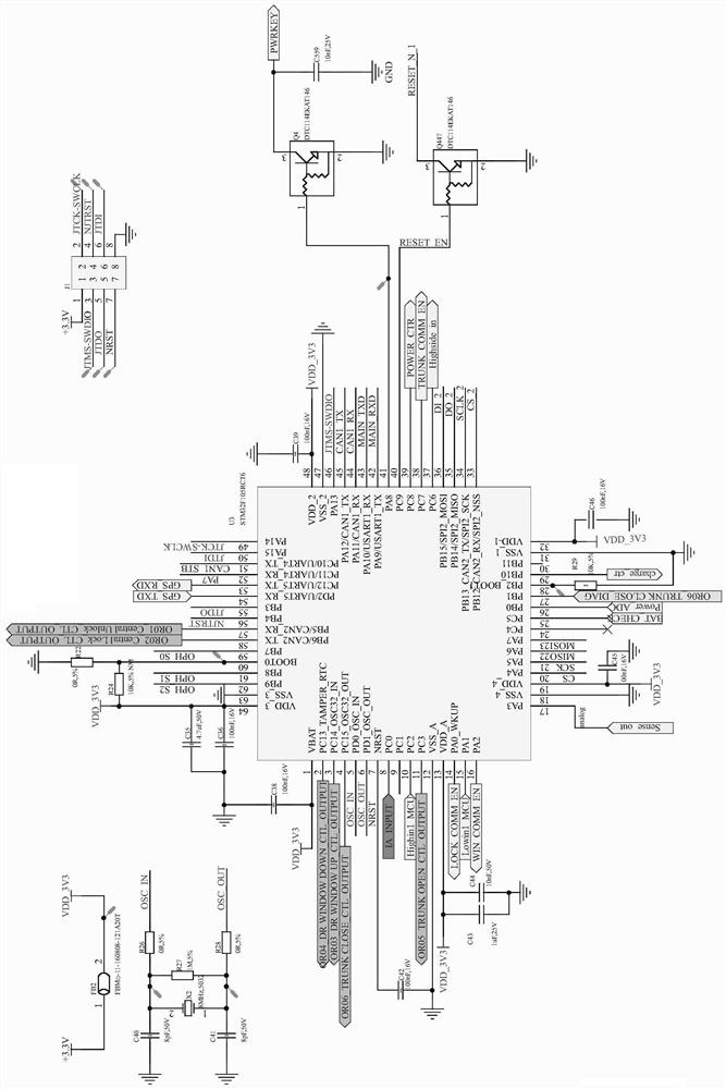 Automobile control device based on mobile phone inductive control