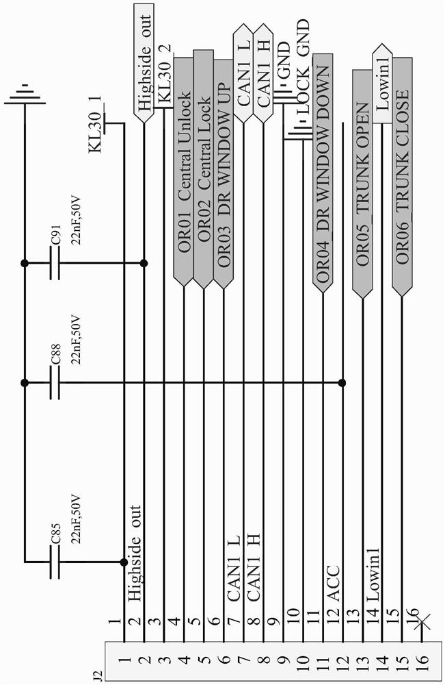 Automobile control device based on mobile phone inductive control