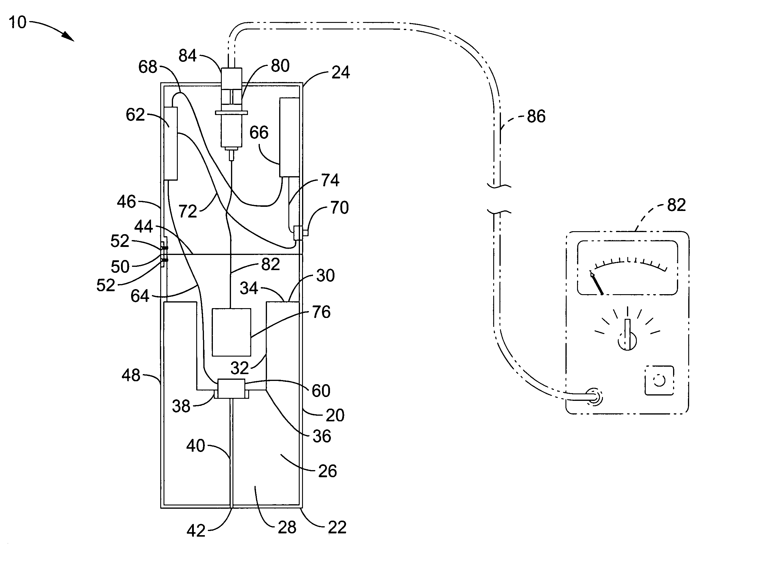 Probe apparatus with laser guiding for locating a source of radioactivity