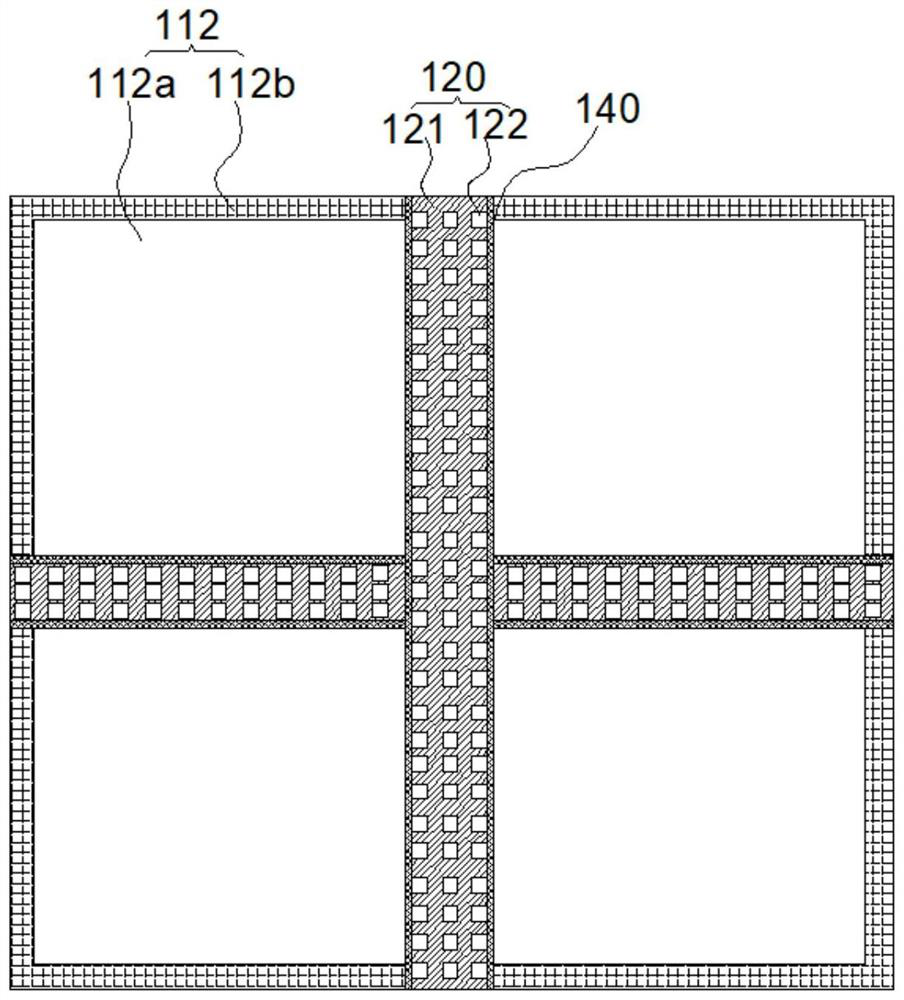 Spliced screen and display terminal