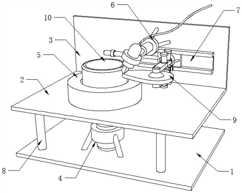 Large-flow low-noise brushless electronic fan and automatic machining equipment thereof